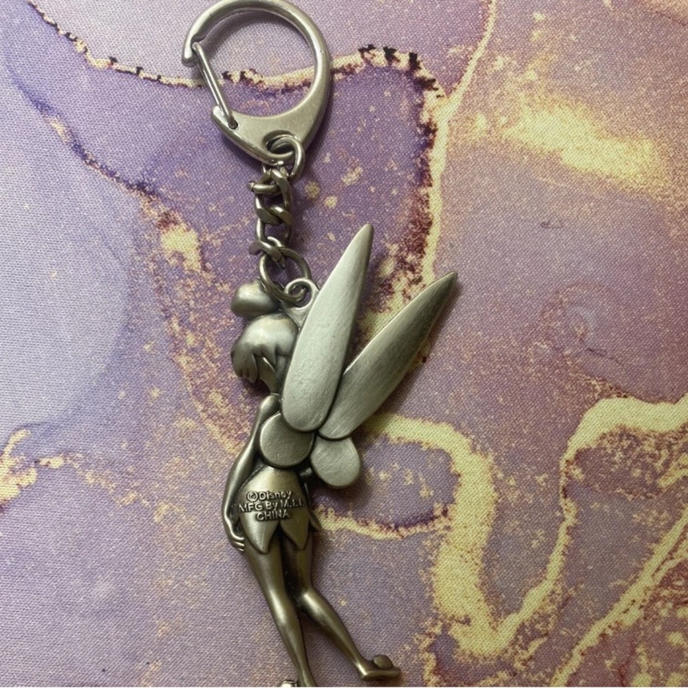 Disney World Tinkerbell Keychain - Picture 2 of 3